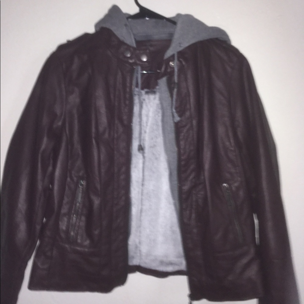 leather jacket